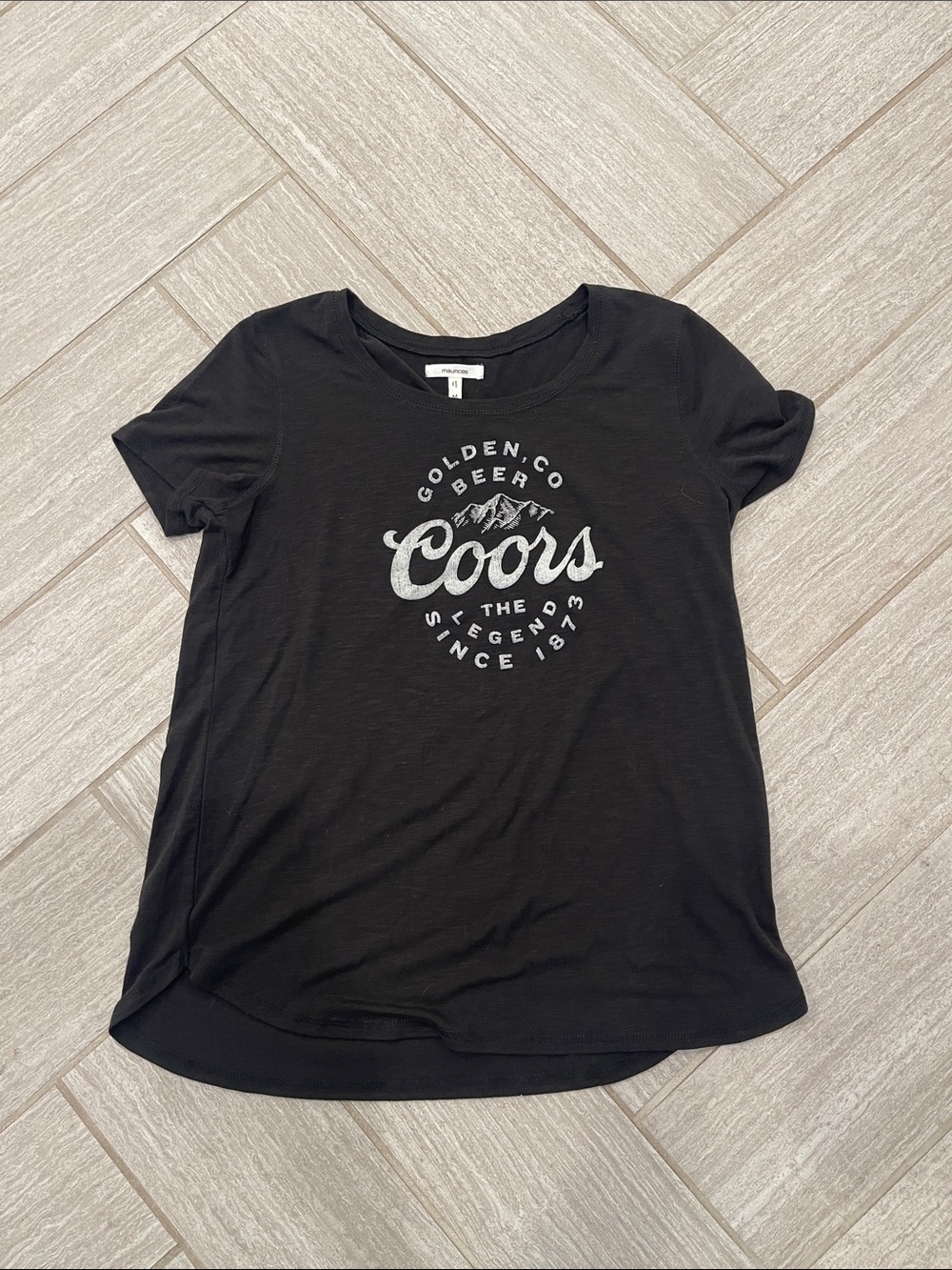 Maurice’s Black Graphic Tee - Brand Women’s Top